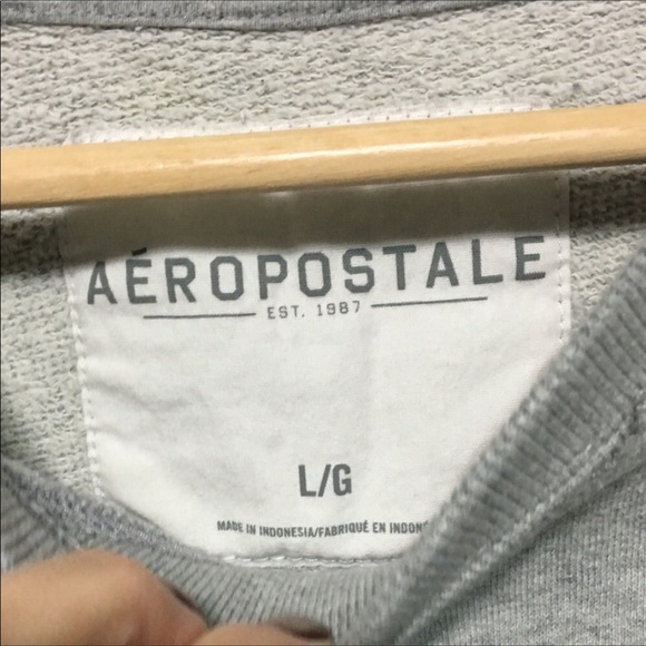Aeropostale raglan crew neck sweatshirt, sz. L - Picture 5 of 5